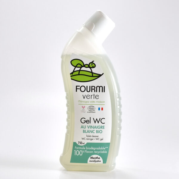 WC-poti puhastusgeel mündi ja eukalüptiga ÖKO 750ml La Fourmi Verte